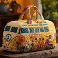 Bloomvana | Wildflower Camper Van Quilted Duffle