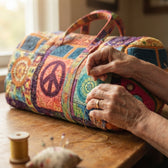 Hand-stitched in our Asheville studio