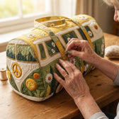 Hand-stitched in our Asheville studio
