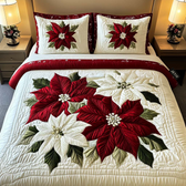 Chrismas 3-Piece Quilted Bedding Set