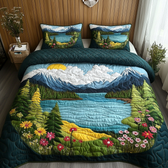 Forest 3-Piece Quilted Bedding Set