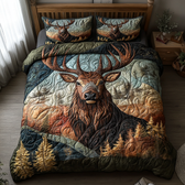Elk 3-Piece Quilted Bedding Set