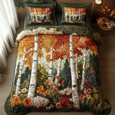 Forest 3-Piece Quilted Bedding Set