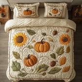 Autumn 3-Piece Quilted Bedding Set