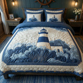 Beacon Breeze 3-Piece Quilted Bedding Set