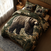 Bear Quilted Bedding Set