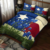 Bluebonnet 3-Piece Quilted Bedding Set