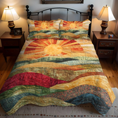 Sunshine 3-Piece Quilted Bedding Set