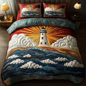 Lighthouse 3-Piece Quilted Bedding Set