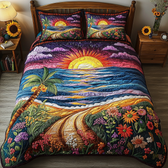 Ocean 3-Piece Quilted Bedding Set