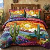 Sunshine 3-Piece Quilted Bedding Set