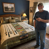 Fishing Adventure 3-Piece Quilted Bedding Set