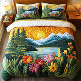 Woodland 3-Piece Quilted Bedding Set