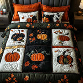Autumn 3-Piece Quilted Bedding Set