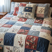 Patchwork 3-Piece Quilted Bedding Set