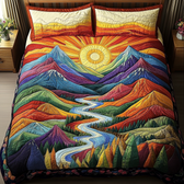 Sunshine 3-Piece Quilted Bedding Set