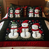 Christmas 3-Piece Quilted Bedding Set