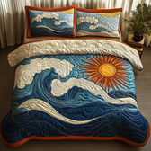 Sunshine 3-Piece Quilted Bedding Set