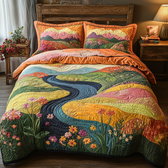 Sunshine 3-Piece Quilted Bedding Set