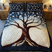 Tree Of Life 3-Piece Quilted Bedding Set
