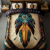 Dreamcatcher 3-Piece Quilted Bedding Set