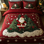 Christmas 3-Piece Quilted Bedding Set