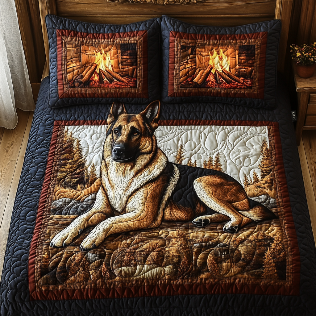 Shepherd Soul 3-Piece Quilted Bedding Set