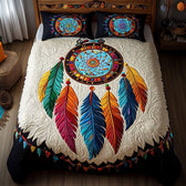 Dreamcatcher 3-Piece Quilted Bedding Set