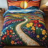 Sunshine 3-Piece Quilted Bedding Set