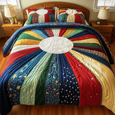 Sunshine 3-Piece Quilted Bedding Set
