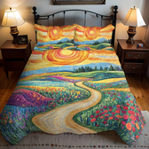 Sunshine 3-Piece Quilted Bedding Set