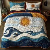 Sunshine 3-Piece Quilted Bedding Set