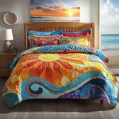 Sunshine 3-Piece Quilted Bedding Set