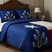 Texas Pride 3-Piece Quilted Bedding Set