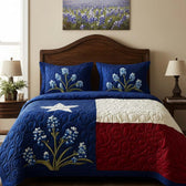 Texas Pride 3-Piece Quilted Bedding Set