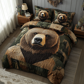 Bear Quilted Bedding Set