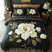 Magnolia 3-Piece Quilted Bedding Set