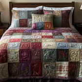 Patchwork 3-Piece Quilted Bedding Set