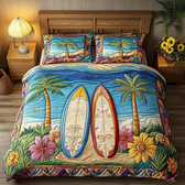 Ocean 3-Piece Quilted Bedding Set