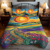 Sunshine 3-Piece Quilted Bedding Set