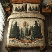 Forest v2 3-Piece Quilted Bedding Set