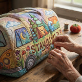 Hand-stitched in our Asheville studio