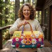 Customer holding the weekend bag