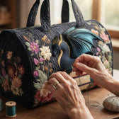 Hand-stitched in our Asheville studio