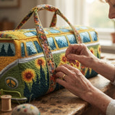 Hand-stitched in our Asheville studio