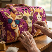Hand-stitched in our Asheville studio
