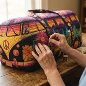 Hand-stitched in our Asheville studio