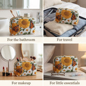 Four ways to use the toiletry bag: bathroom, travel, makeup, little essentials