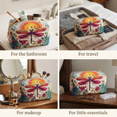 Four ways to use the toiletry bag: bathroom, travel, makeup, little essentials