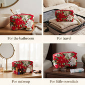 Four ways to use the toiletry bag: bathroom, travel, makeup, little essentials